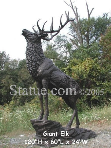 Giant Majestic Elk 120" High
