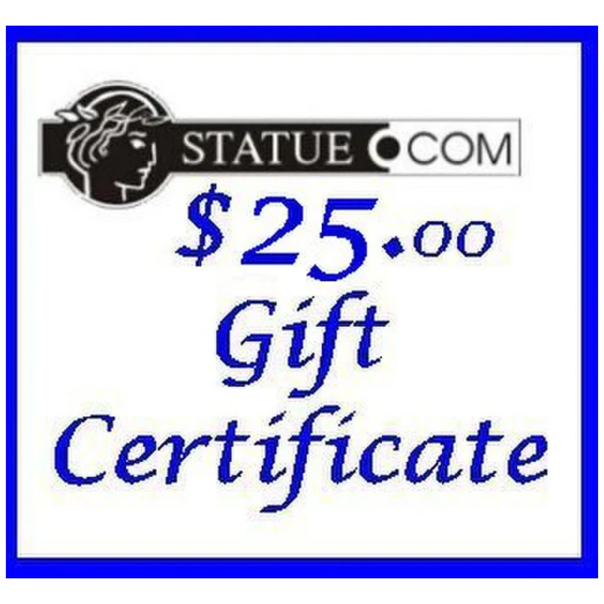 Gift Certificate, $25.00
