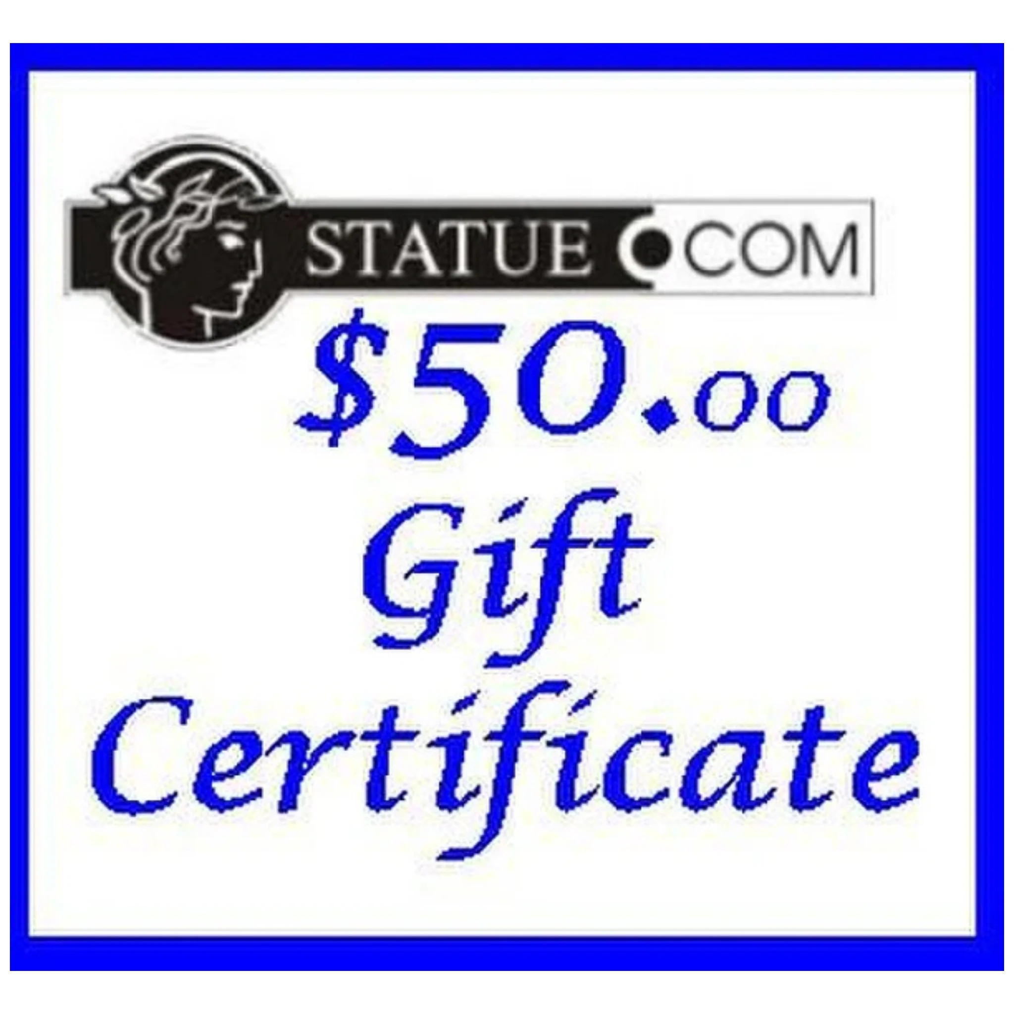 Gift Certificate, $50.00