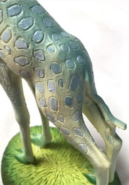 Giraffe and Two legged Dog Earthly Delights Bosch Statue - Image 3