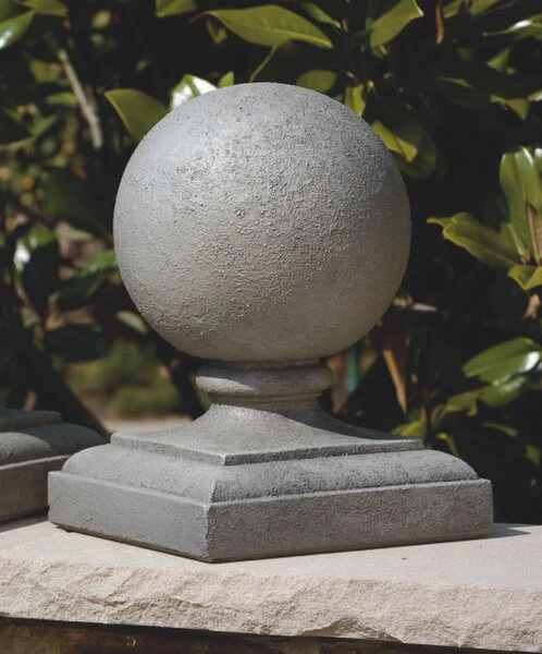 Globe Post Finial 16" High