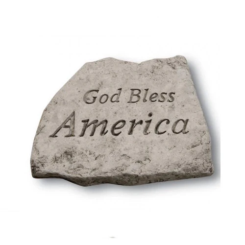 God Bless America Garden Stone - Image 2
