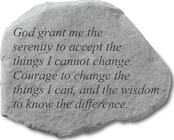 God Grant Me The Serenity