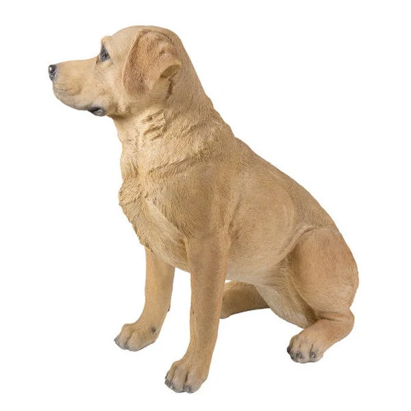 Golden Labrador Retriever Dog Statue - Image 2