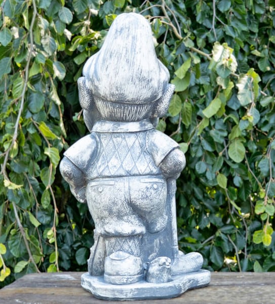 Golfer Garden Gnome Statue Concrete - Image 3