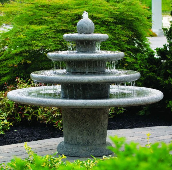 Gozo Sphere Fountain 43.25" High - Image 3