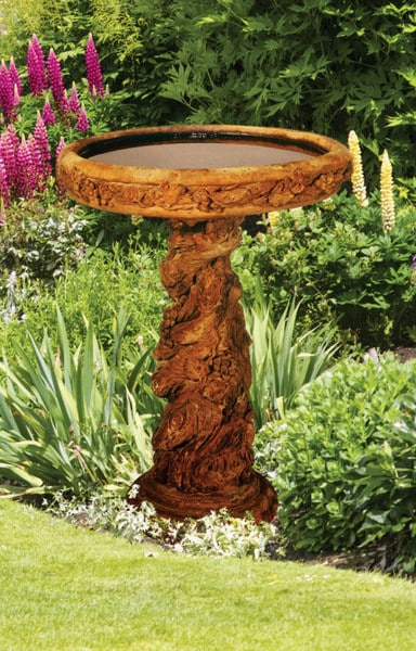 Grape Vine Birdbath Sculptural