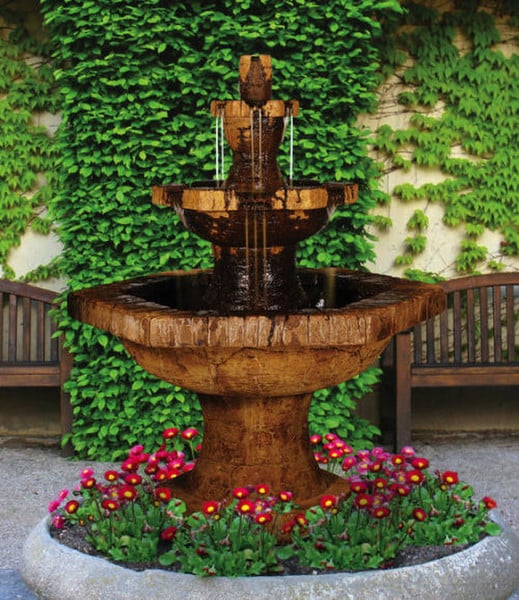 Grenoble Three Tier Fountain
