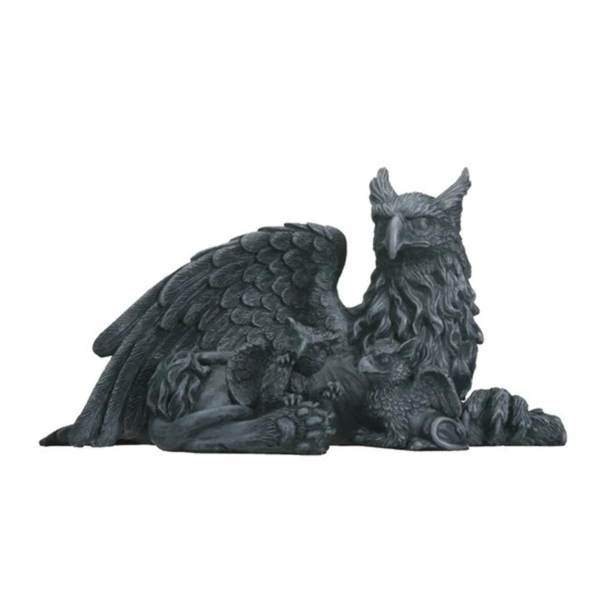Griffin With Babies Figurine