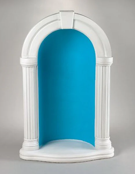 Grotto Round Keystone For 37" Statue