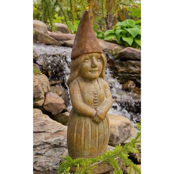 Gwendolyn the Garden Guardian Gnome Statue