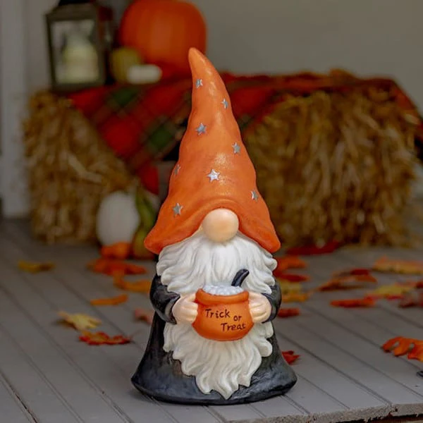 Halloween Garden Gnomes Set of Six Statues - Image 2