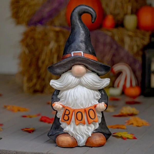 Halloween Garden Gnomes Set of Six Statues - Image 5