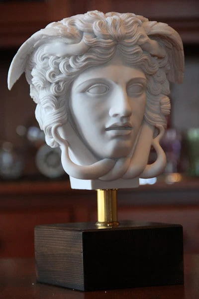 Head Of Medusa Bust 9" High - Image 5