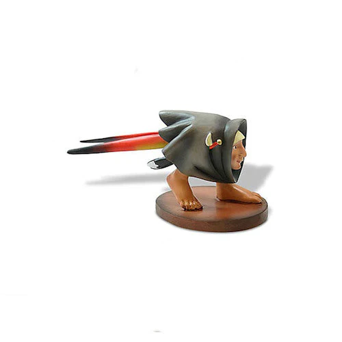 Headfooter From Last Judgement By Bosch Statue