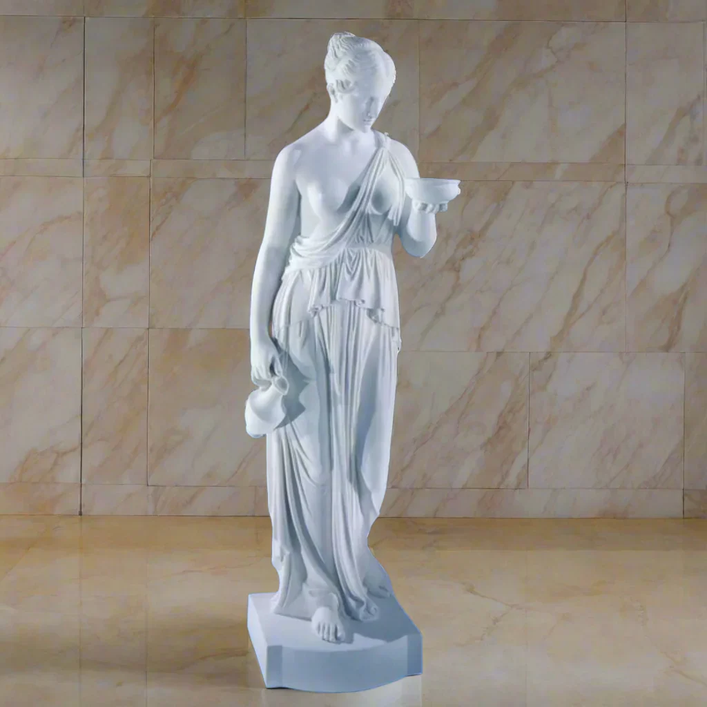Life-Size Hebe By Bertel Thorvaldsen 65" High