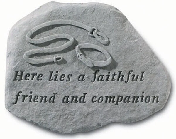 Here Lies A Faithful Friend & Companion
