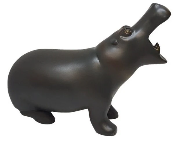 Hippopotamus by Francois Pompon Sculpture - Image 3