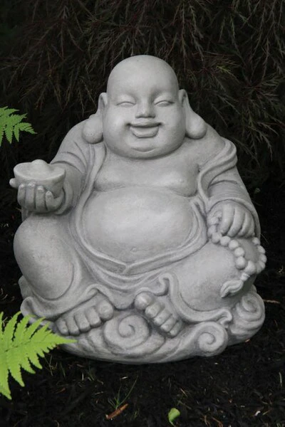 Hoi Toi Sitting Buddha Garden Statue
