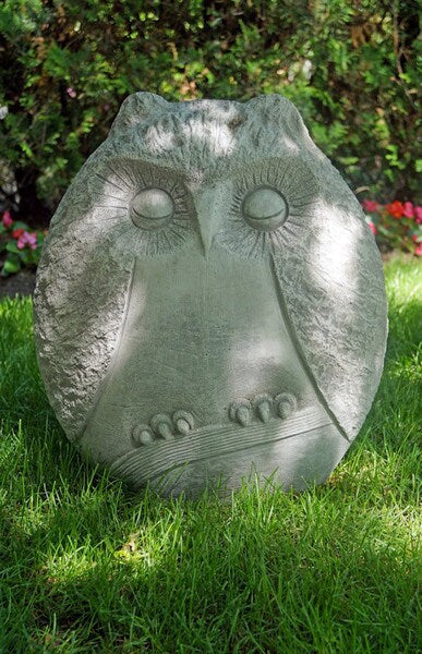 Hoot the Owl Whimsical Garden Statue - Image 3