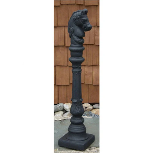 Horse Hitching Post 47" High