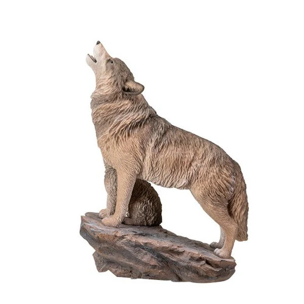 Howling Wolves Sculpture - Image 2
