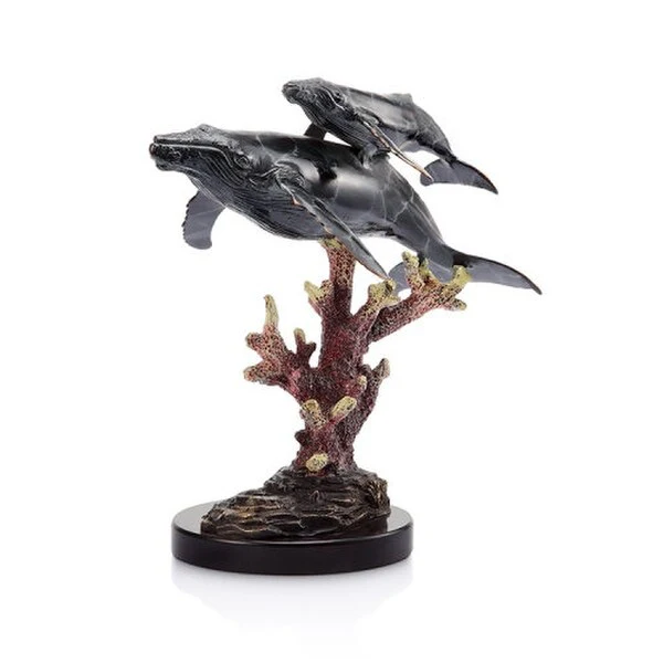 Humpback Whales Sculpture - Image 2