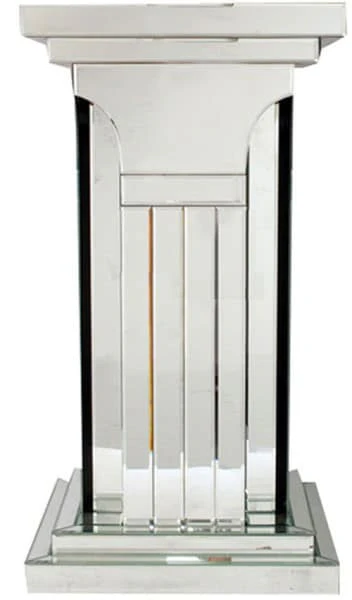 Iconic Beveled Mirror Pedestal - Image 2