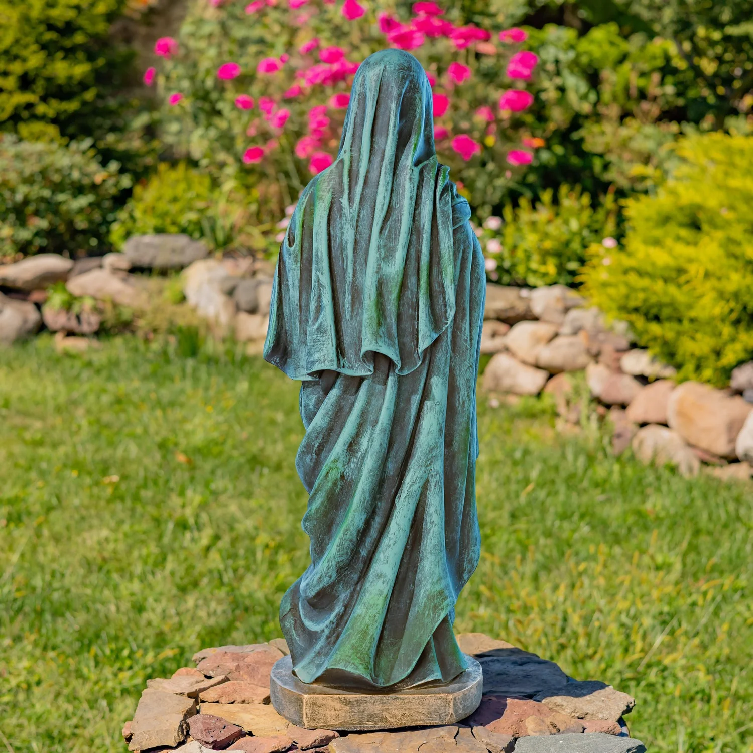 Immaculate Heart of Mary Garden Sculpture 36" High - Image 2