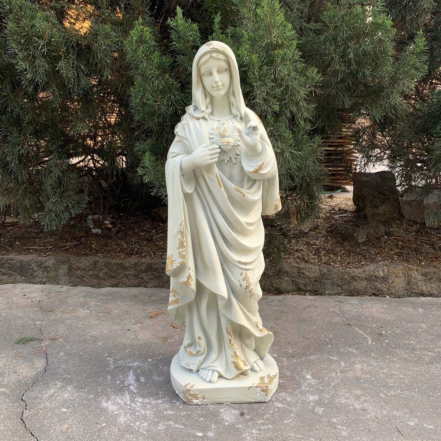 Immaculate Heart of Mary Garden Statue 36" High - Image 6