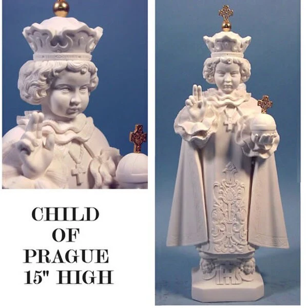 Infant Of Prague 15" High Sculpture