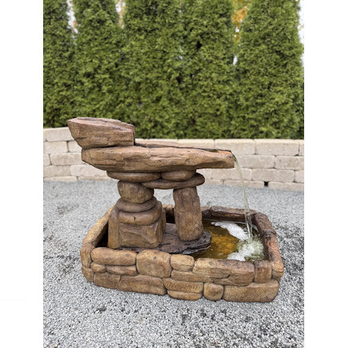Inukshuk Waterfall Fountain – Symbol of Guidance and Harmony - Image 5