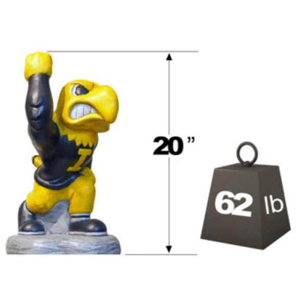 Iowa "Herky" College Mascot | Team Colors - Image 2