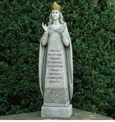 Irish Our Lady of Knock Garden Sculpture - 24.25" High
