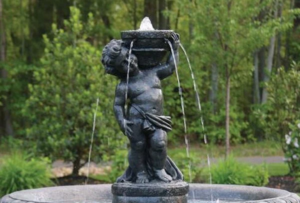 Isabella Cherub Spillway Water Feature - Image 3