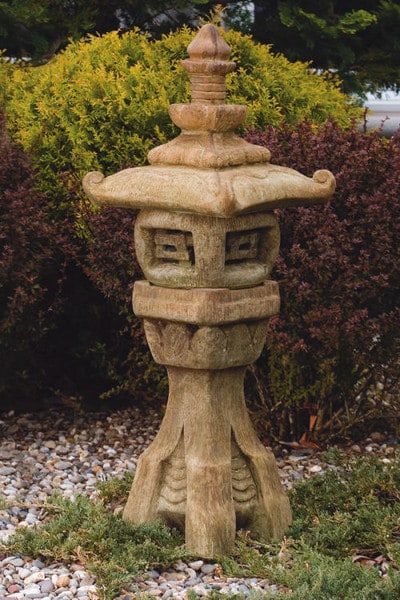 Japanese Lantern Garden Sculpture 42" High - Image 3