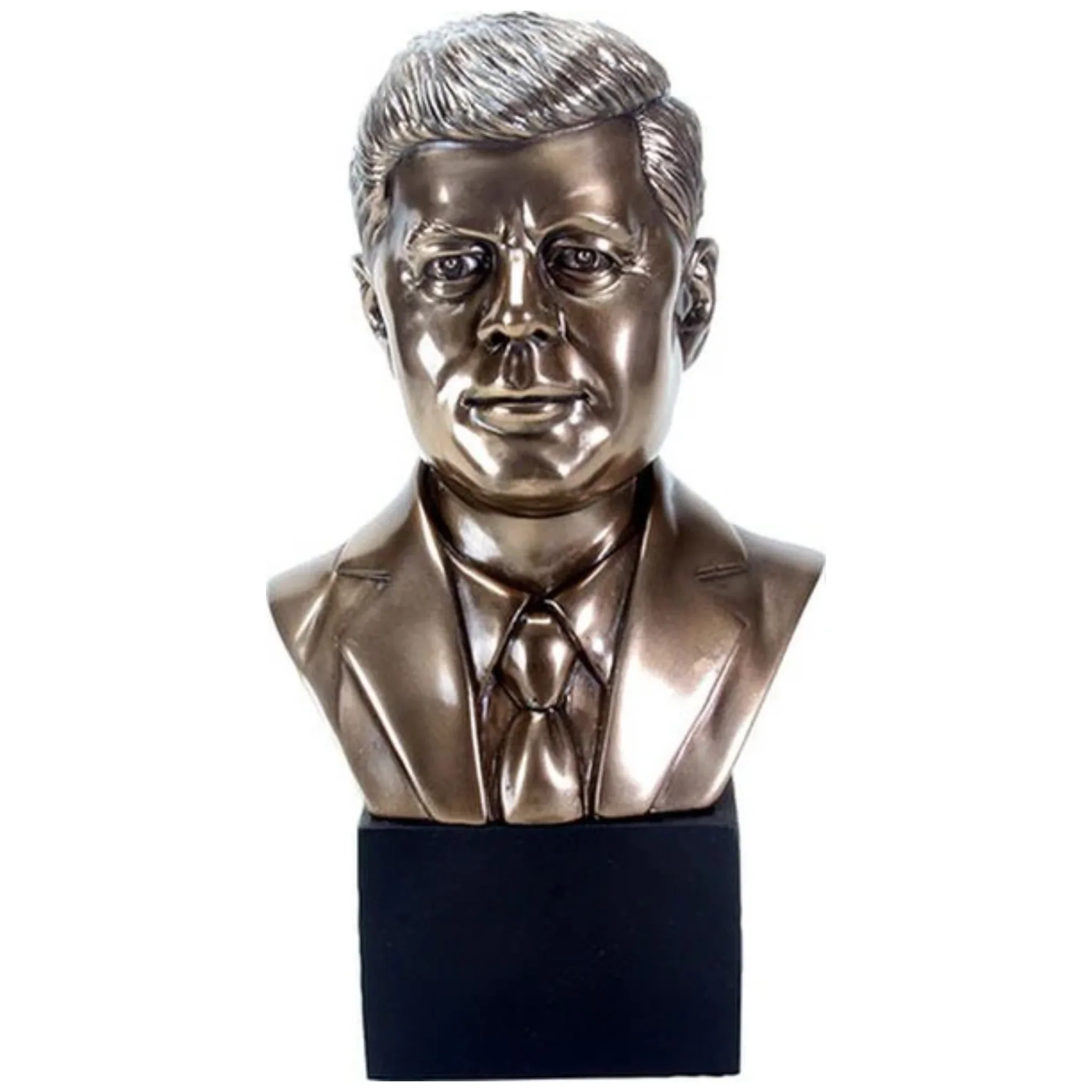 John F. Kennedy Bust Portrait Statue