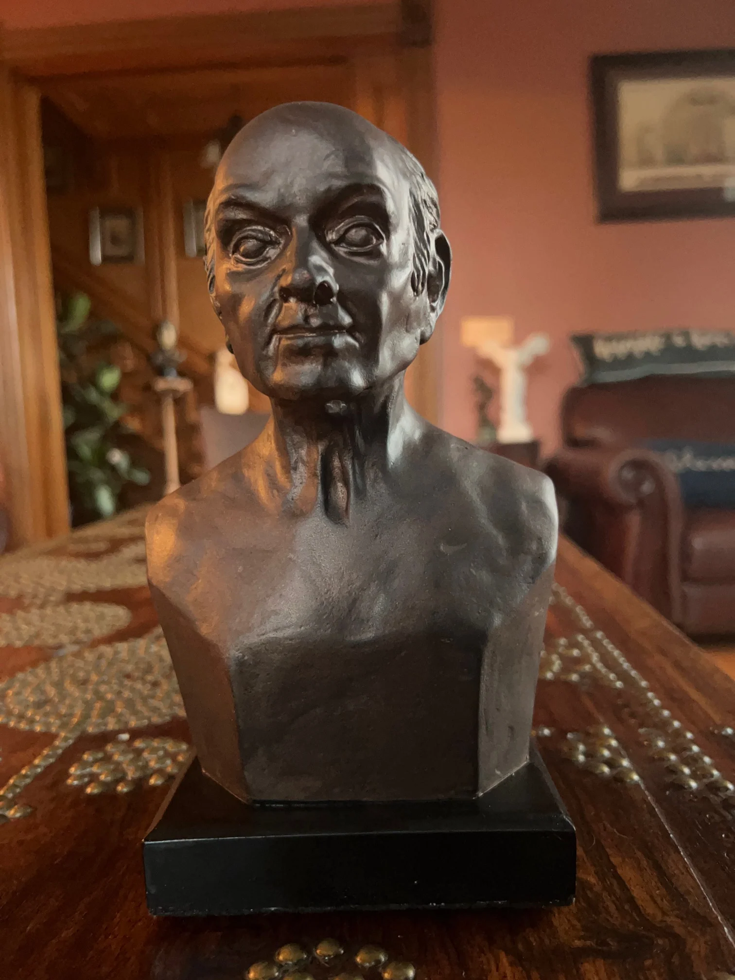 John Quincy Adams Presidential Bust Sculpture - Image 3