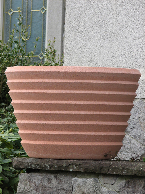 Johnson Wax Building Planter Large by Frank Lloyd Wright