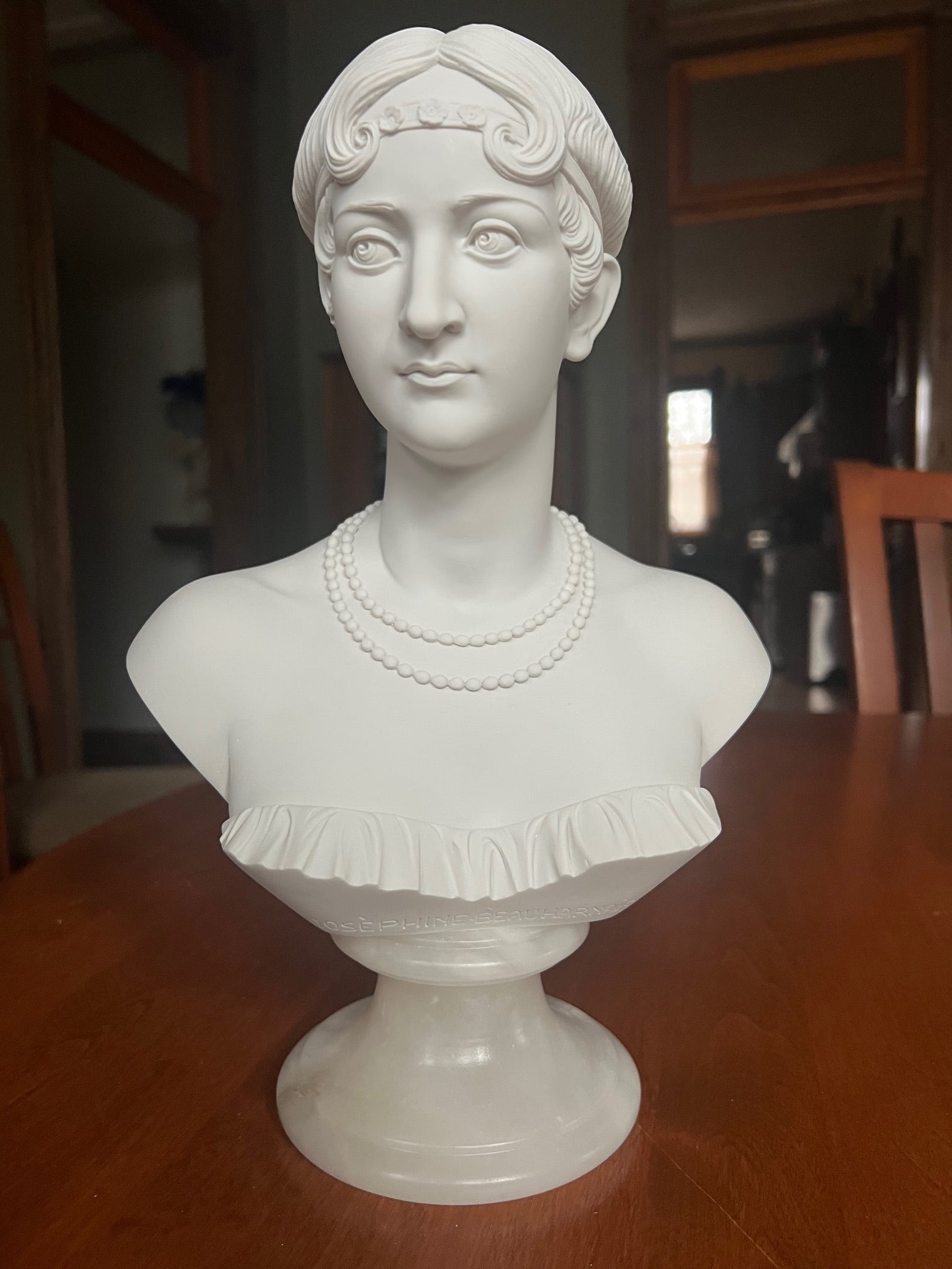 Josephine Beauharnais Bust Sculpture 14"High - Image 8