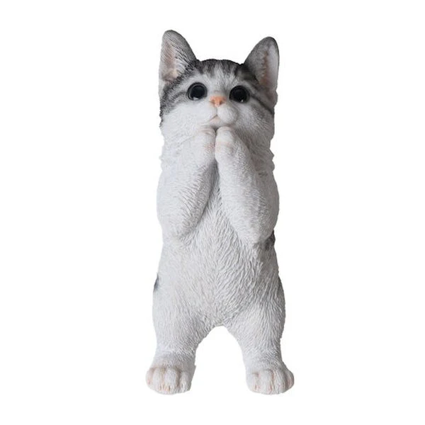 Kitten Standing Cat Figurine