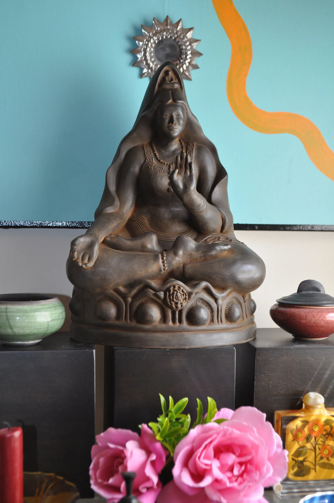 Kuan Yin Sculpture By Sculptress Sigrid Herr - Image 5
