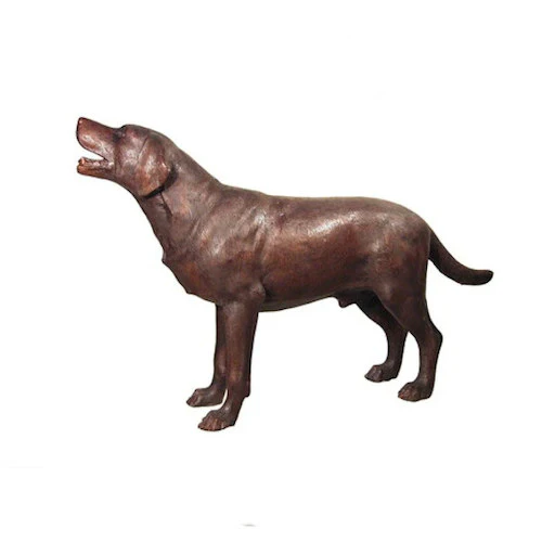 Labrador Retriever Bronze Life-Size Statue - Image 2