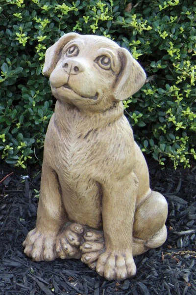 Labrador Retriever Puppy Dog Sculpture