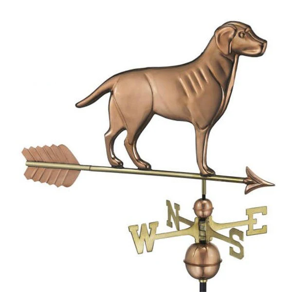 Labrador Retriever Weathervane Sculptural