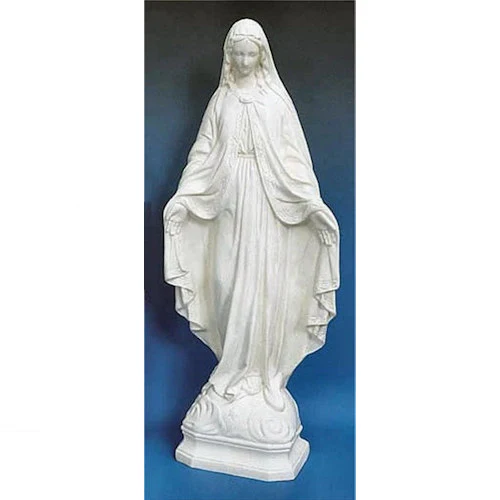 Lady Of Grace White 24" Garden Statue