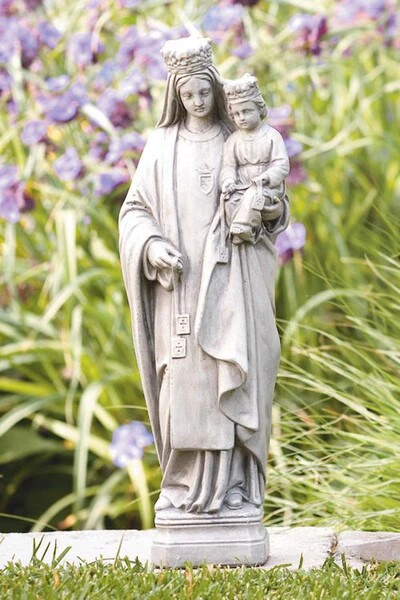 Lady Of Mount Carmel Sculpture 18" High - Image 2