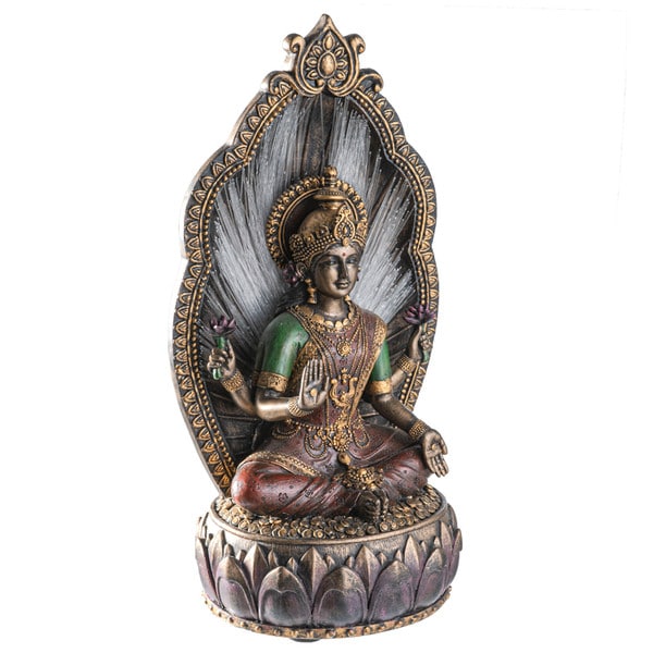 Lakshmi Fiber Optic Statue - Image 3