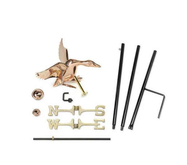 Landing Duck Copper Weathervane - Image 2