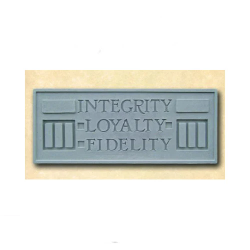 Larkin Plaque Integrity Loyalty Fidelity – Frank Lloyd Wright